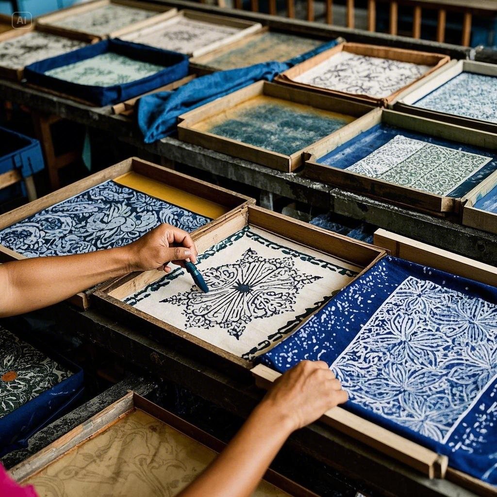 Tahapan Pembuatan Batik Printing: Lebih Cepat dan Efisien