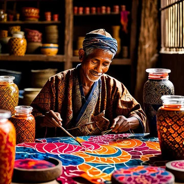 Proses Membuat Batik Canting: Perpaduan Seni, Kesabaran, dan Tradisi