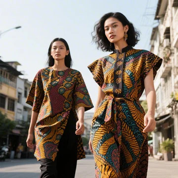 Eksplorasi Warna-Warna Cerah dalam Batik Kontemporer