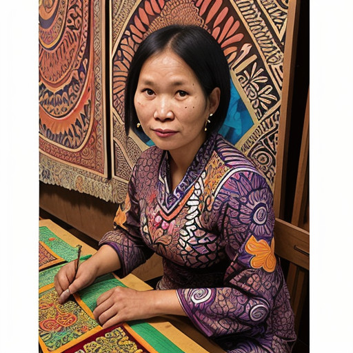 Perbedaan Teknik Pewarnaan Batik Pekalongan dan Solo